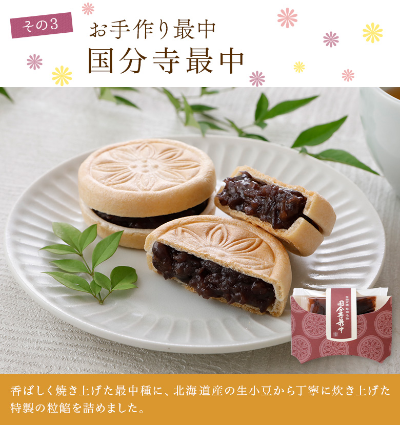その3 お手作り最中国分寺最中